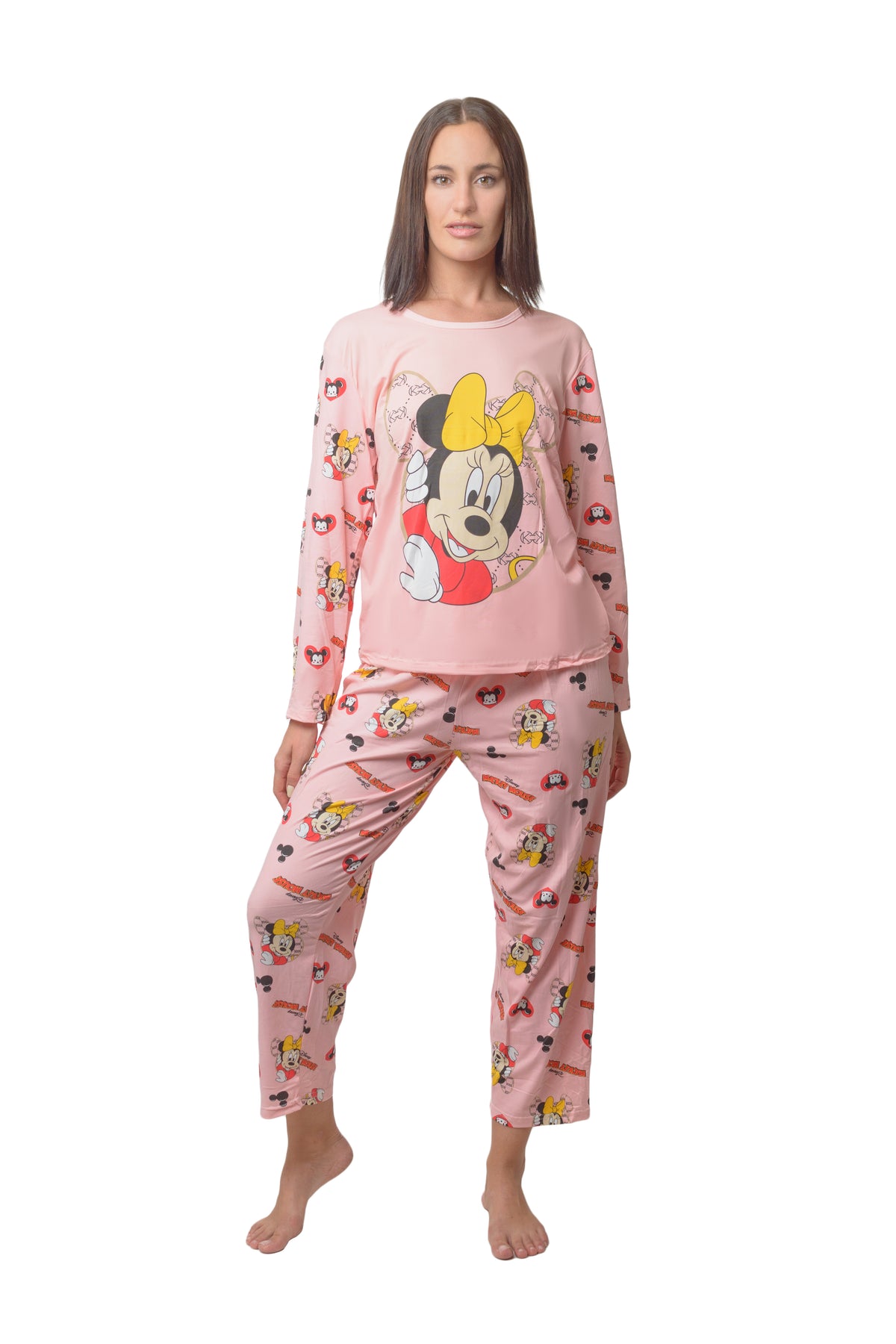 Set Duo Pijama Mujer Algodón Minnie.