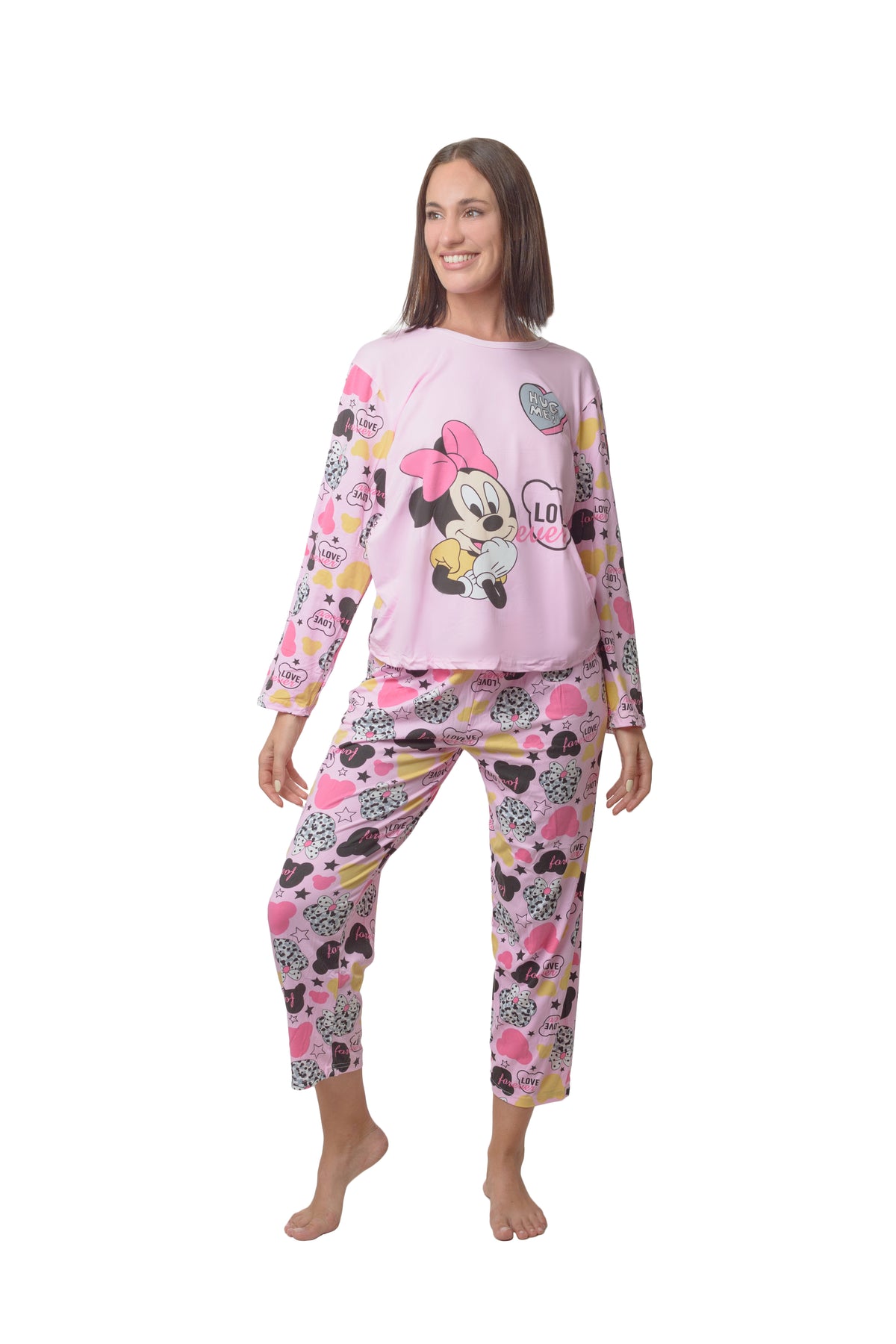 Set Duo Pijama Mujer Algodón Minnie.