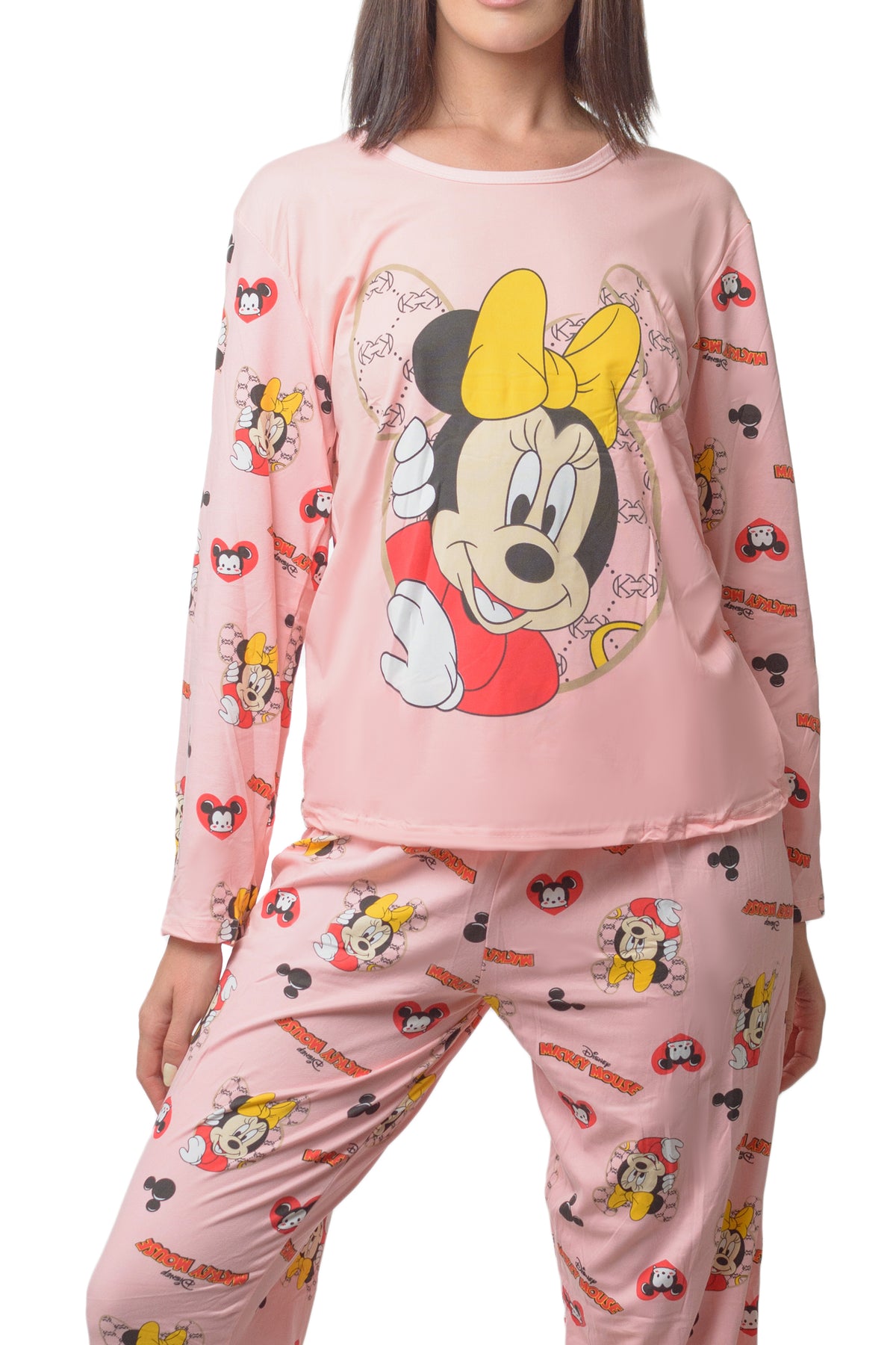 Set Duo Pijama Mujer Algodón Minnie.