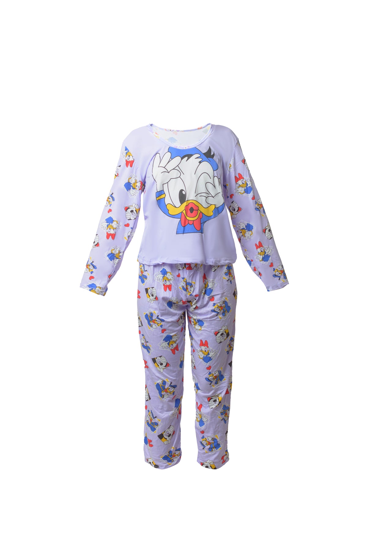 Set Duo Pijama Mujer Algodón Donald.