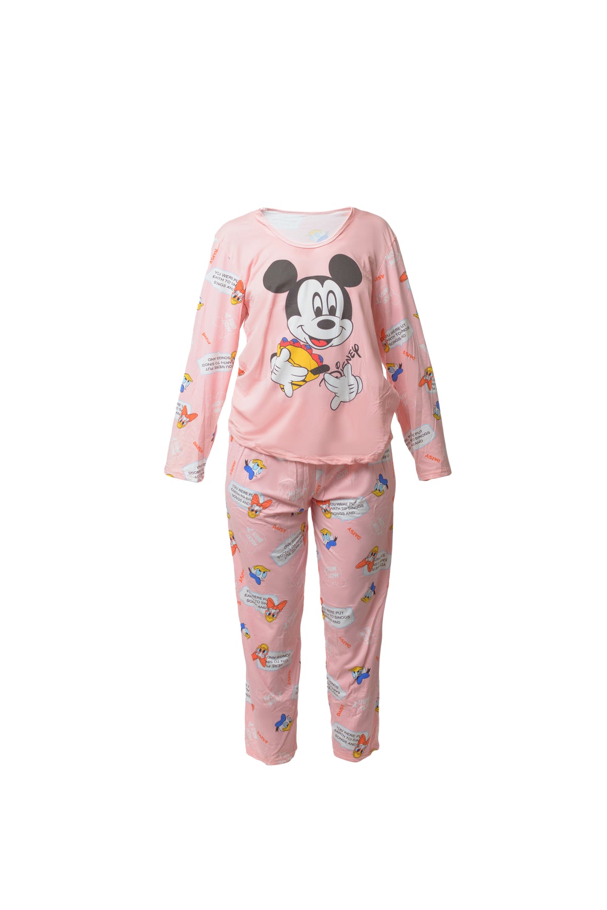 Set Duo Pijama Mujer Algodón Mickey.