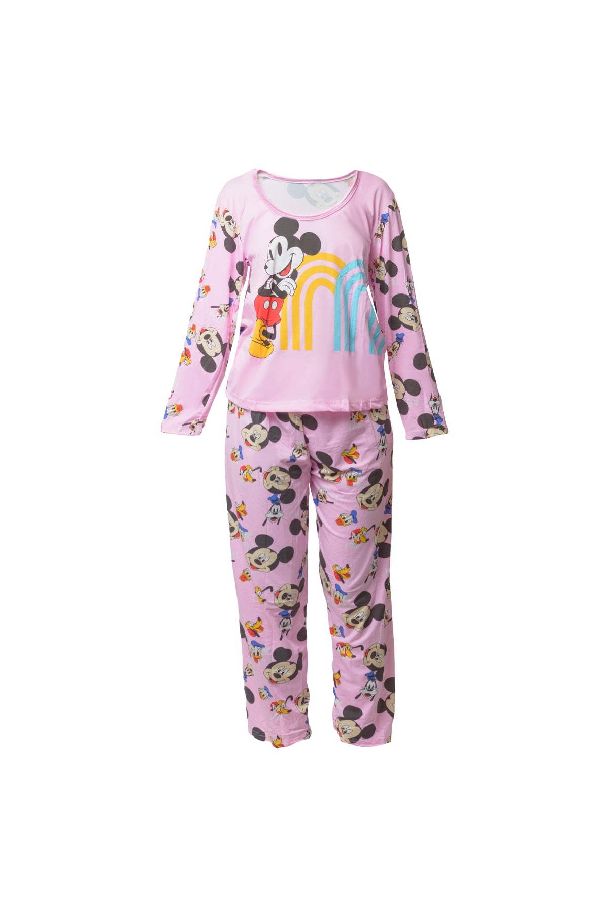 Set Duo Pijama Mujer Algodón Mickey.